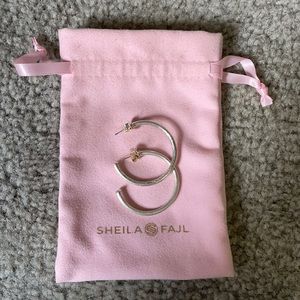 Sheila Fajl - Small silver hoops